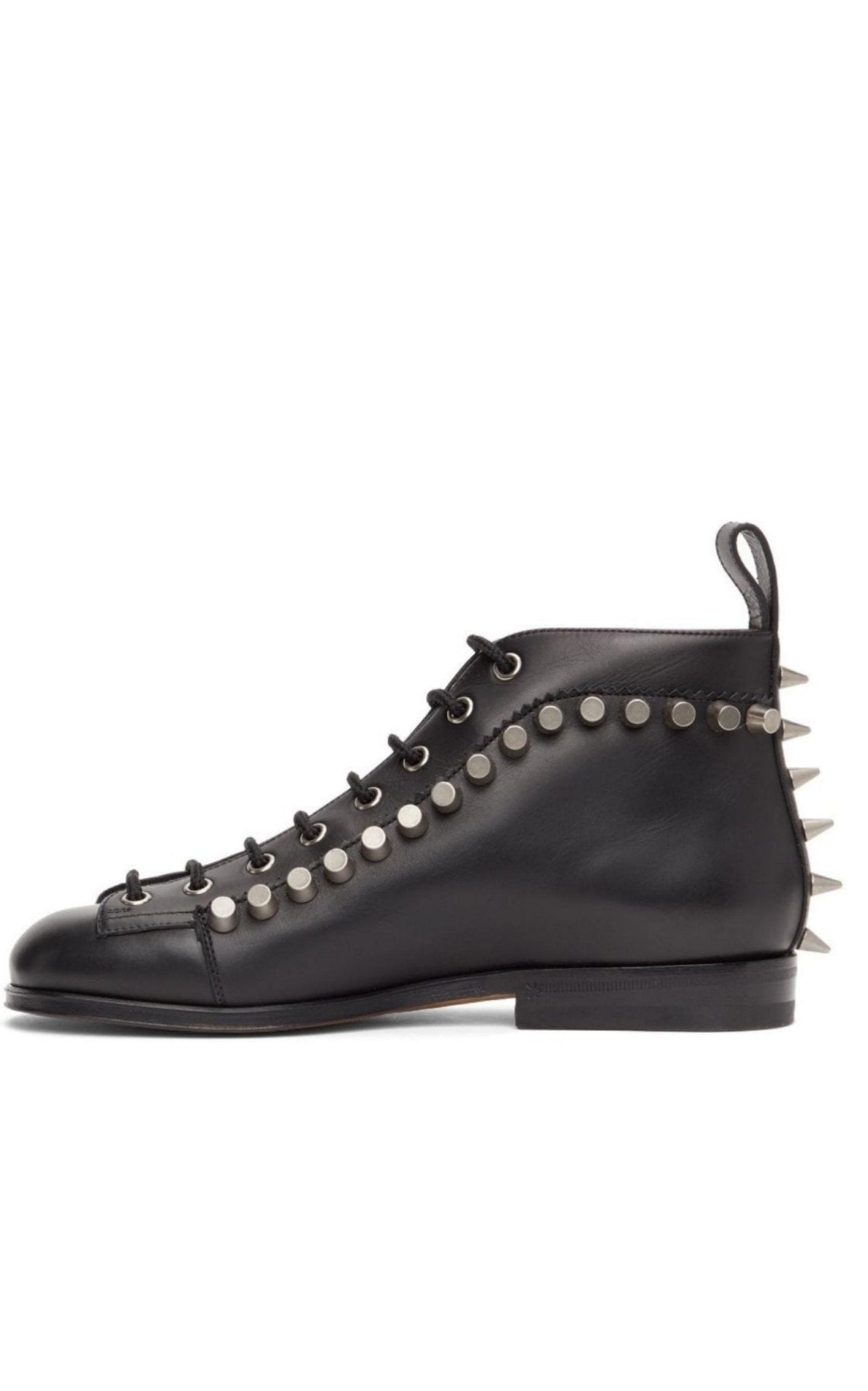 Gucci Black Brogue Detail Boots
