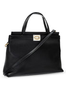Gucci Black Medium Leather Tote Bag - Runway Catalog