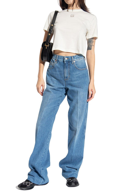 Gucci Black Mesh Runners with Crystals - Runway Catalog