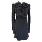 Gucci Black Ruffle Lace Mini Dress - Runway Catalog