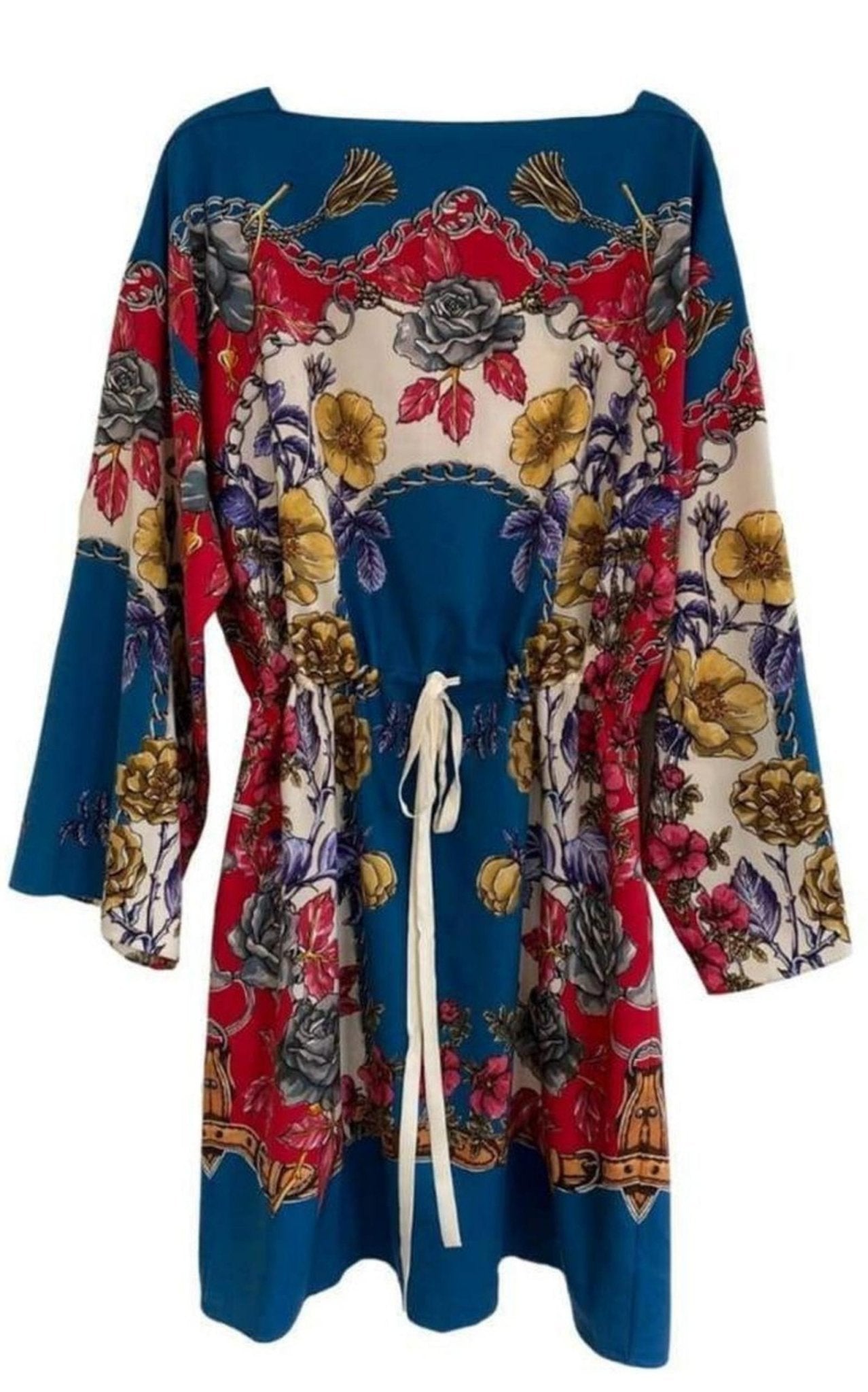 Gucci Boudoir Printed Wool - Twill Kaftan Dress - Runway Catalog