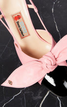 Gucci Bow - Embellished Leather Slingback Pumps - Runway Catalog