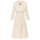 Gucci Cosmogonie Belted Faux Fur - Trimmed Wool - Blend Coat - Runway Catalog