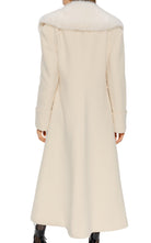 Gucci Cosmogonie Belted Faux Fur - Trimmed Wool - Blend Coat - Runway Catalog