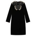 Gucci Crystal And Sequinned Butterfly Velvet Dress - Runway Catalog