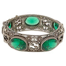 Gucci Crystal - Embellished Sterling - Silver Bracelet - Runway Catalog