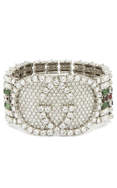 Gucci Crystal - embellished Tennis Bracelet - Runway Catalog