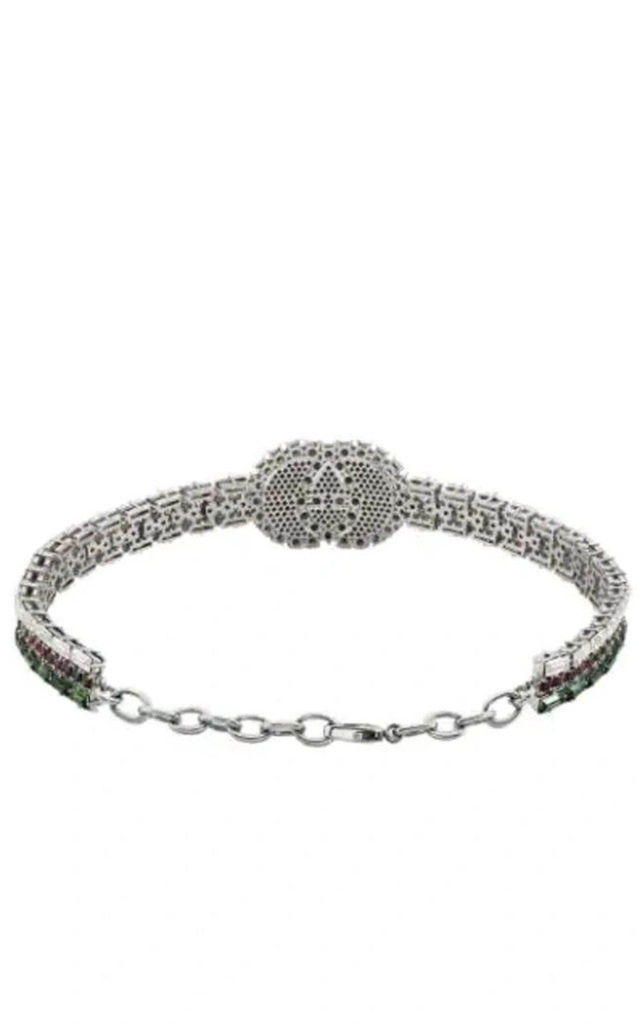 Gucci Crystal - embellished Tennis Gg Choker - Runway Catalog