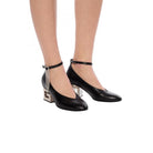 Gucci Crystal Logo Heel Pump - Runway Catalog