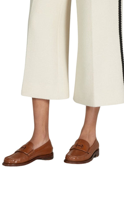 Gucci Cut - Out GG Detailing Loafers - Runway Catalog