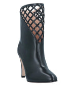 Gucci Cutout Leather Ankle Boots - Runway Catalog