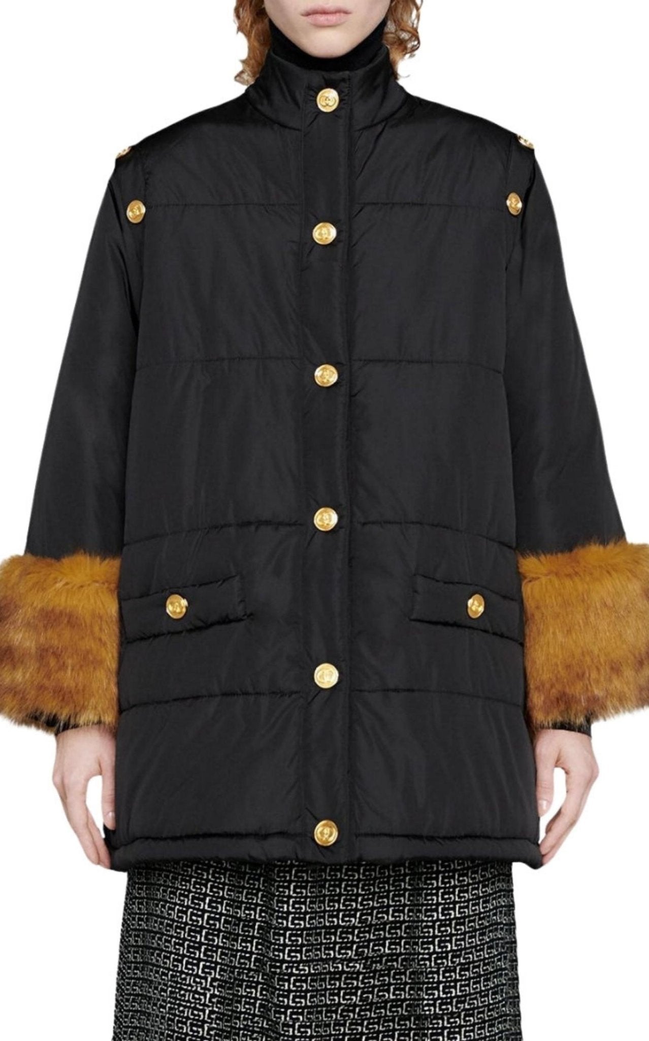 Gucci Detachable Sleeves Padded Jacket - Runway Catalog