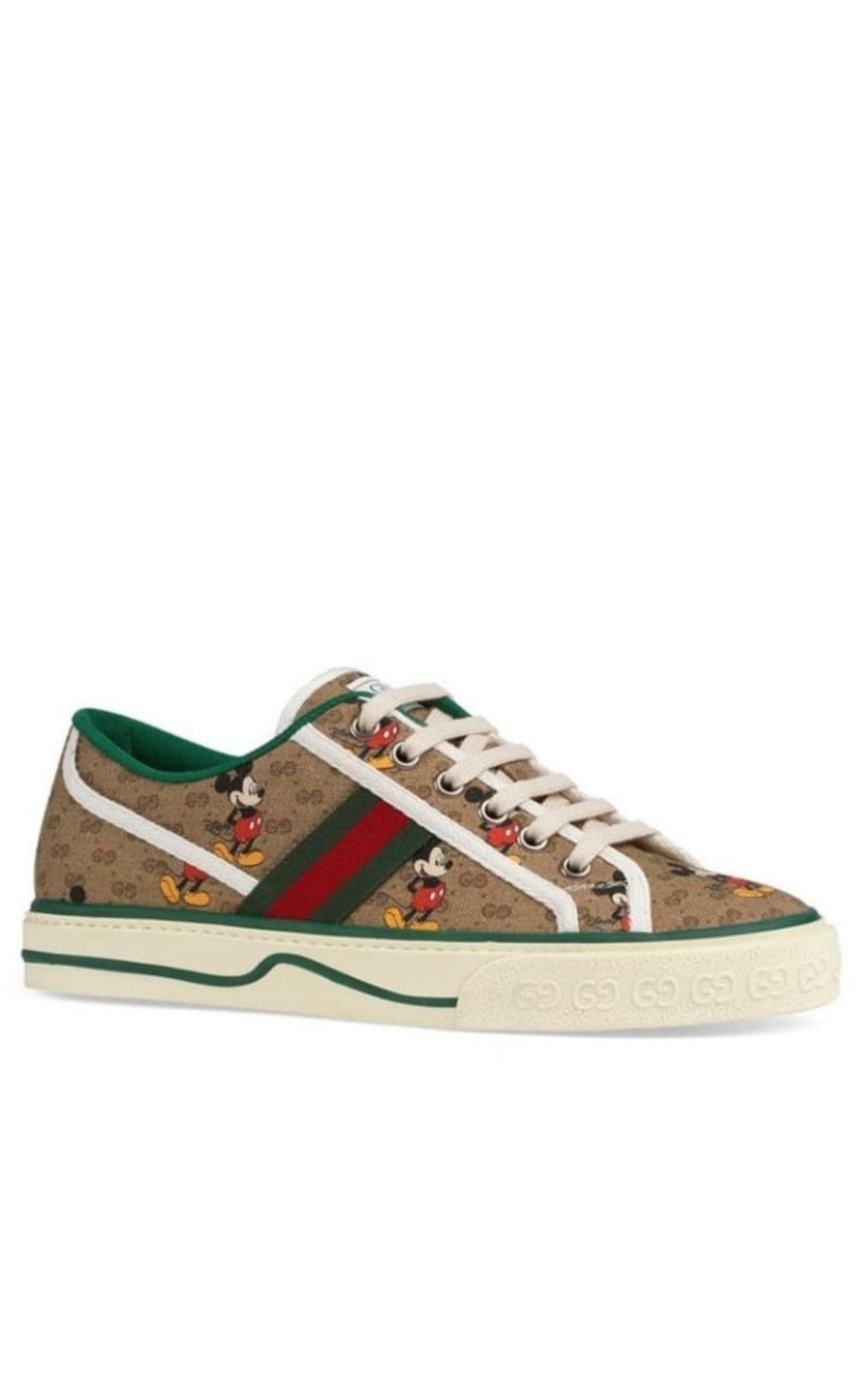 Gucci Disney Brown Tennis 1977 Sneakers