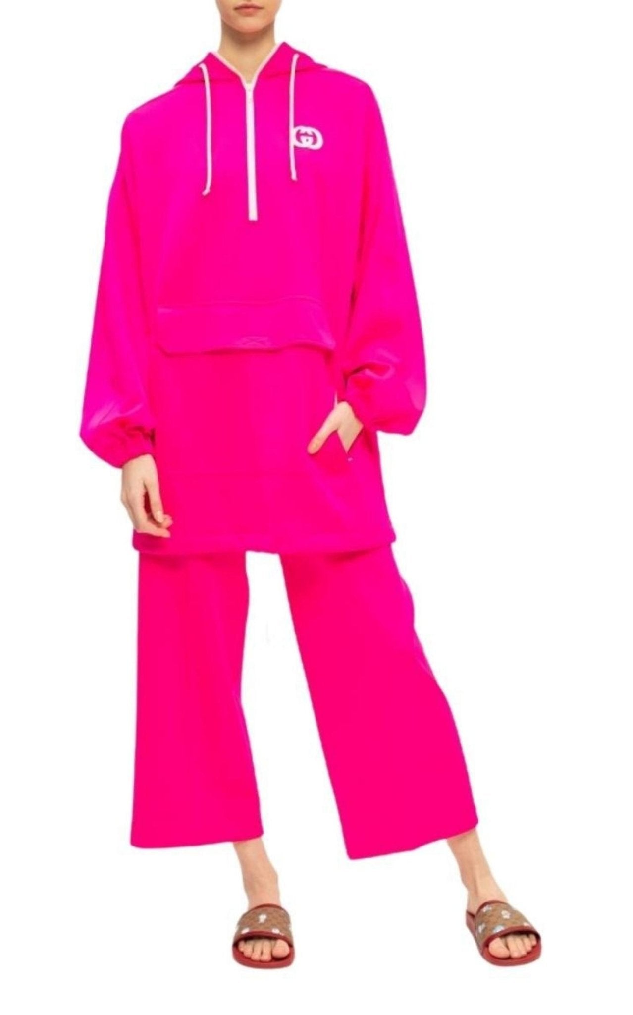 Gucci Doraemon GG Supreme Slides - Runway Catalog