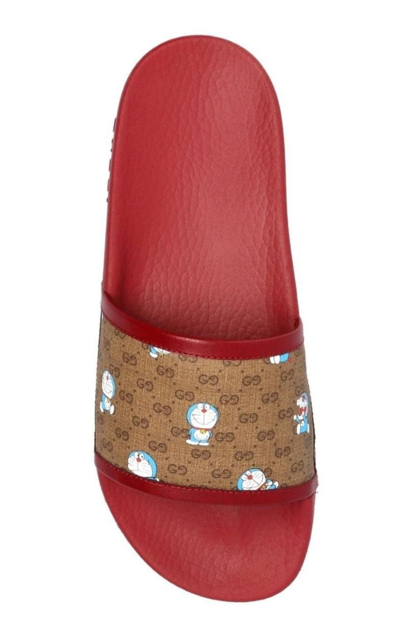 Gucci Doraemon GG Supreme Slides