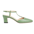 Gucci Double G Slingback Green Pumps - Runway Catalog