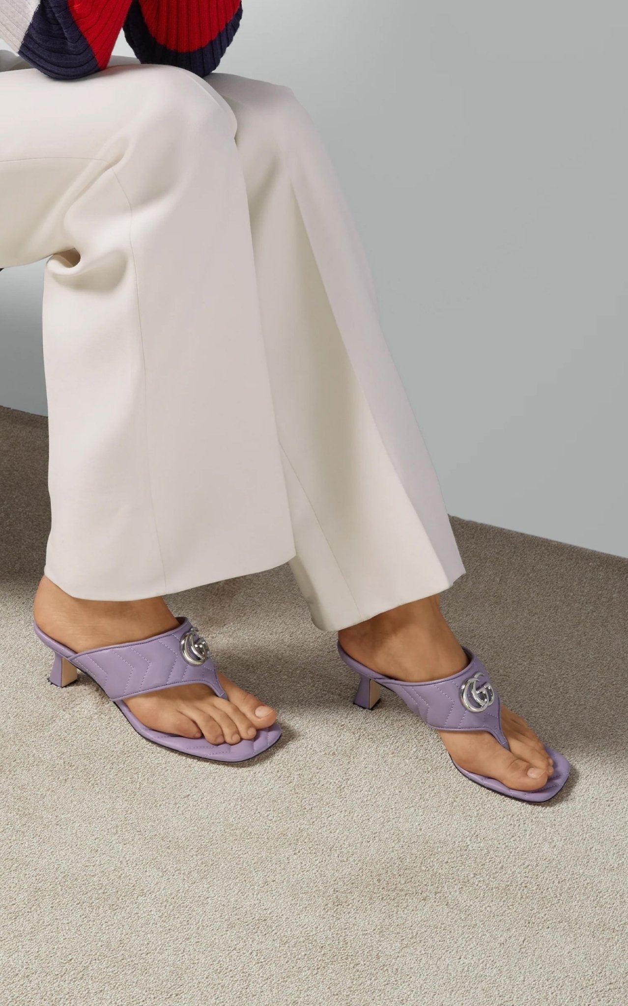 Gucci Double-G Thong Marmont Purple Leather Sandals – Runway Catalog Gucci Double-G Thong Marmont Purple Leather Sandals – Runway Catalog