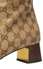 Gucci Ellis GG - Monogram Canvas Knee - High Boots - Runway Catalog