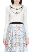 Gucci Embroidered Wool Sweater - Runway Catalog