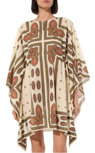 Gucci Floral Cotton Printed Midi Kaftan Dress - Runway Catalog