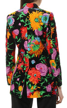 Gucci Floral Print Velvet Blazer - Runway Catalog