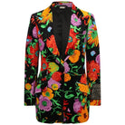 Gucci Floral Print Velvet Blazer - Runway Catalog