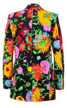 Gucci Floral Print Velvet Blazer - Runway Catalog