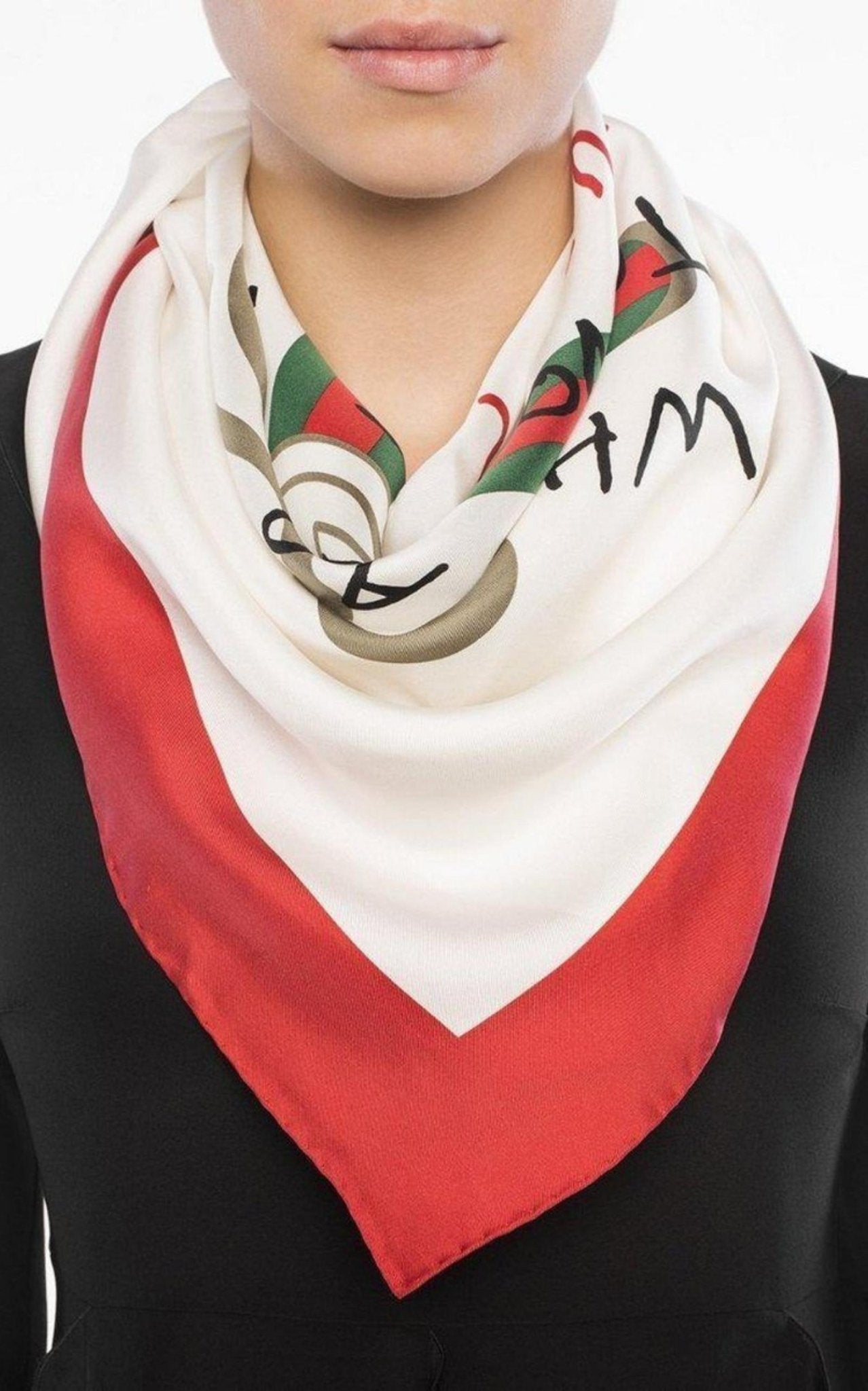 Gucci Future Foulard Silk Scarf