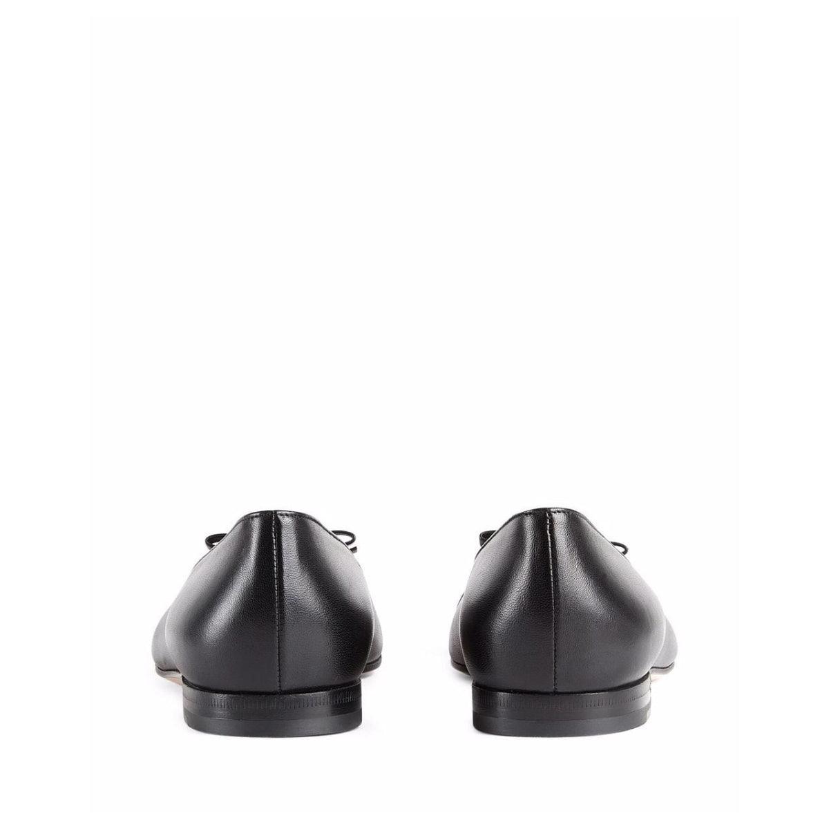 Gucci GG Ballerina Leather Shoes - Runway Catalog