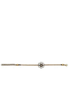 Gucci GG Crystal Flower Bracelet - Runway Catalog