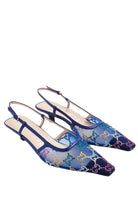 Gucci GG Crystal Slingback Heels 30mm - Runway Catalog