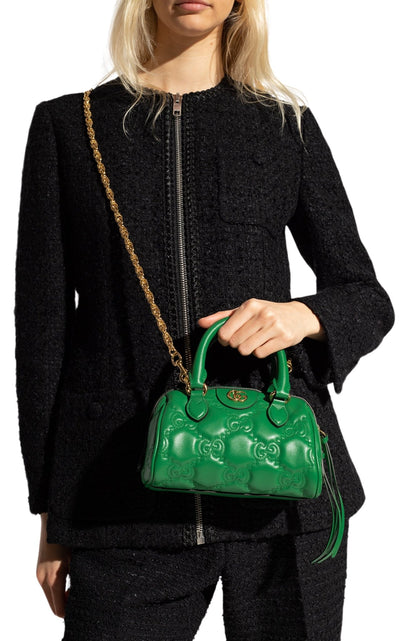Gucci GG Matelassé Zipped Mini Crossbody Bag - Runway Catalog