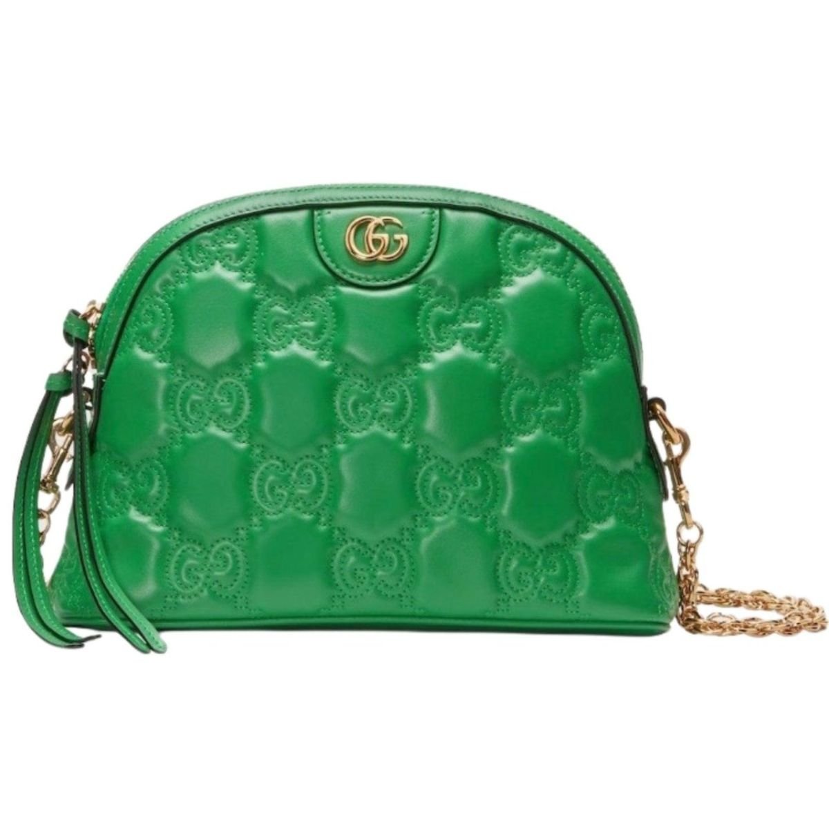 Sac à bandoulière zippé Gucci GG Matelassé - Catalogue défilé