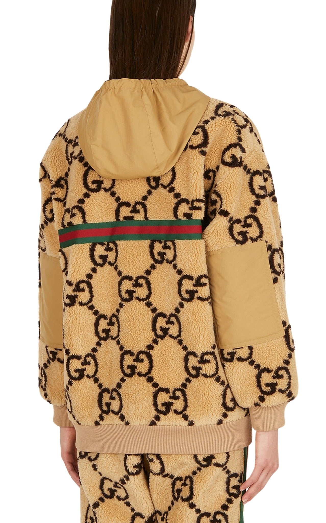 Gucci Gg - pattern Fleece Jacket - Runway Catalog