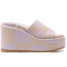 Gucci GG Supreme 120mm Platform Sandals - Runway Catalog