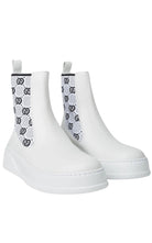 Gucci GG Supreme Panelled Chelsea Boots - Runway Catalog