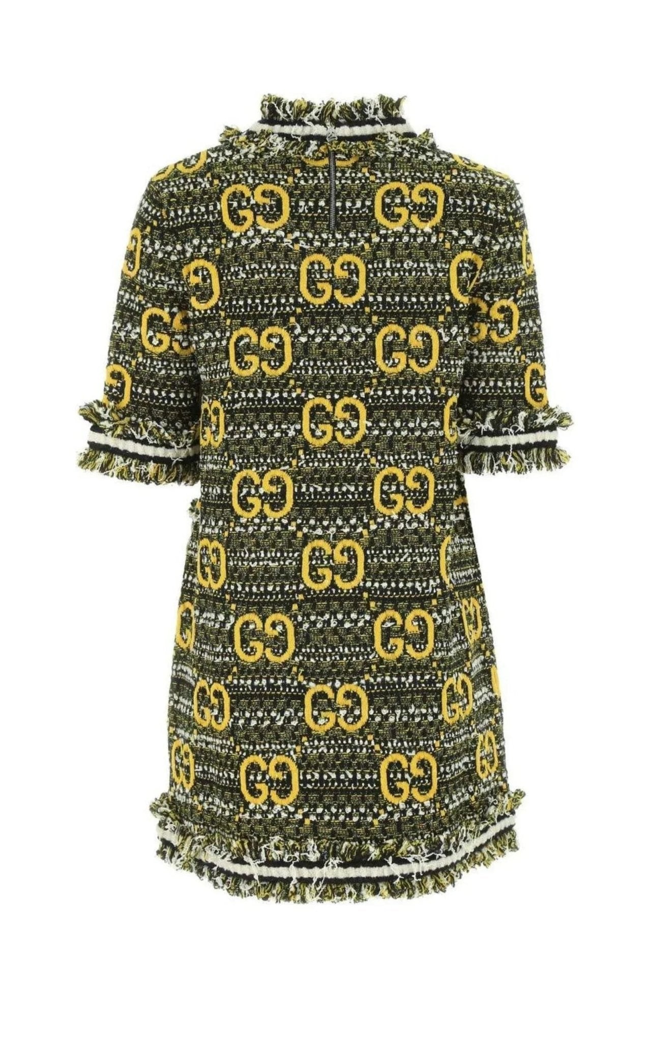 Gucci GG Tweed Lamé Mini Dress