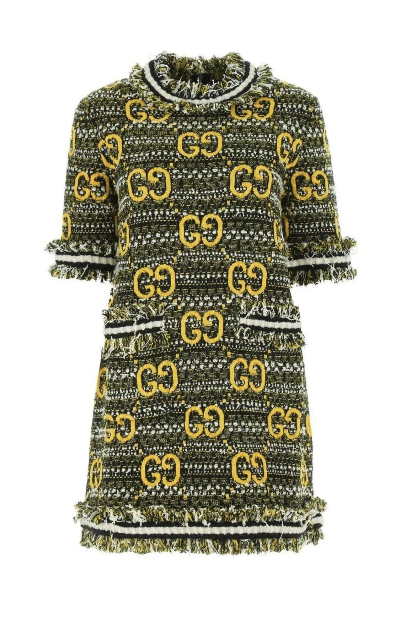 GUCCIドレス Gucci GG Tweed Lamé Mini Dress