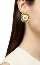 Gucci Gold - tone Double G Faux Pearl Clip - on Earrings - Runway Catalog