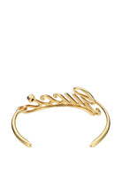 Gucci Gucci Cuff Bracelet with Logo Script - Runway Catalog