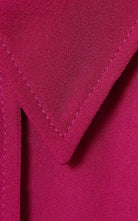 Robe chemise longue en soie fuchsia Gucci Gucci - Catalogue défilé