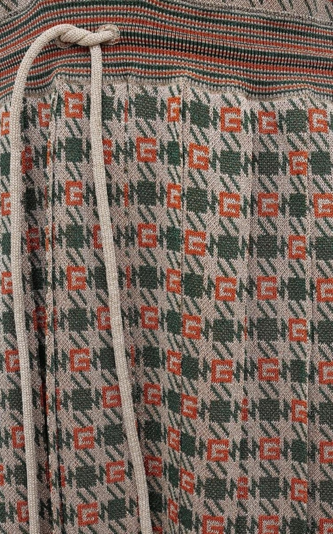 Gucci Gucci Long Square G Lamé Dress - Runway Catalog