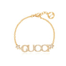 Gucci Gucci Script Kristallarmband – Laufsteg-Katalog