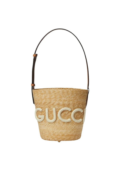 Gucci Gucci Shoulder Bag With Patch bucket bag - Runway Catalog
