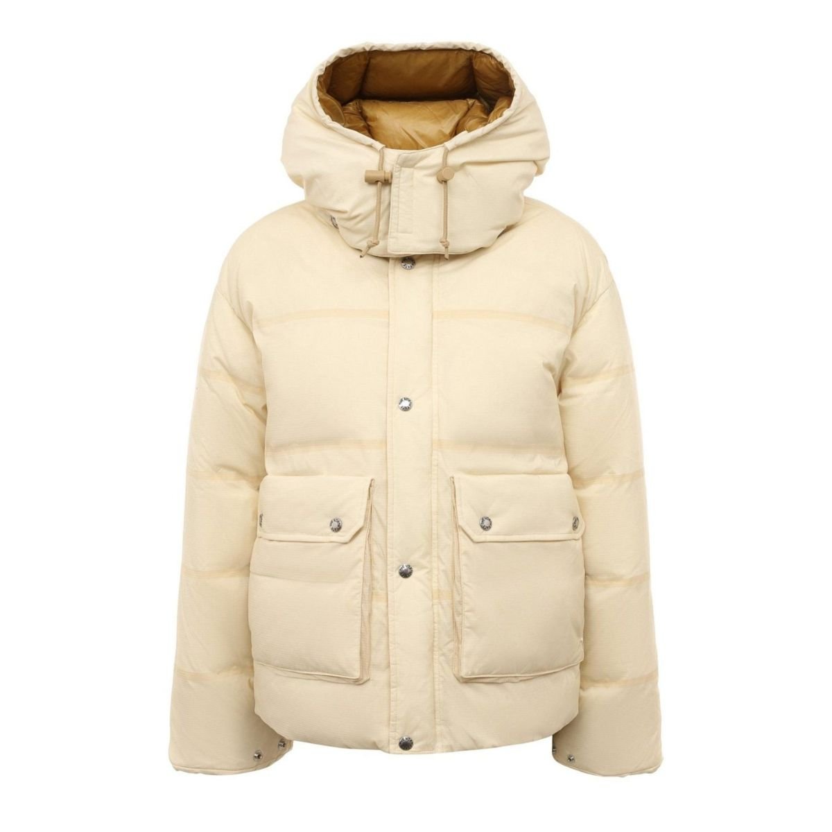 Gucci x The North Face Down Coat Cream