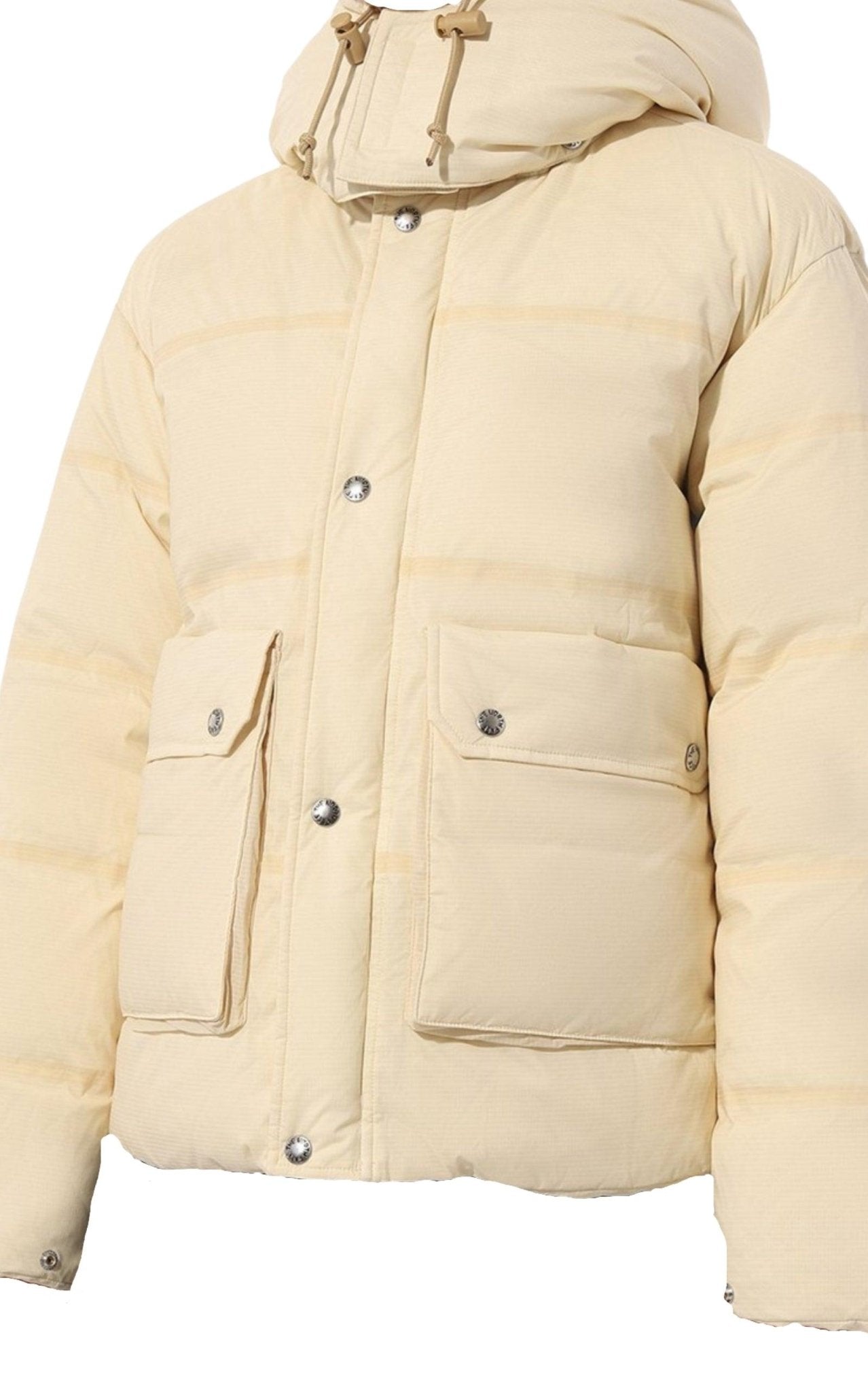 Gucci x The North Face Down Coat Cream