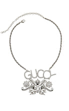 Collier en cristal « GUCCY » Gucci en argent - Catalogue Runway