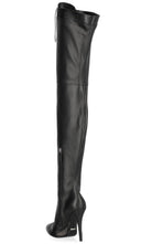 Gucci Harriet Leather Over The Knee Boots - Runway Catalog