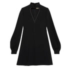 Gucci Heart Cutout Pleated Crepe Dress - Runway Catalog