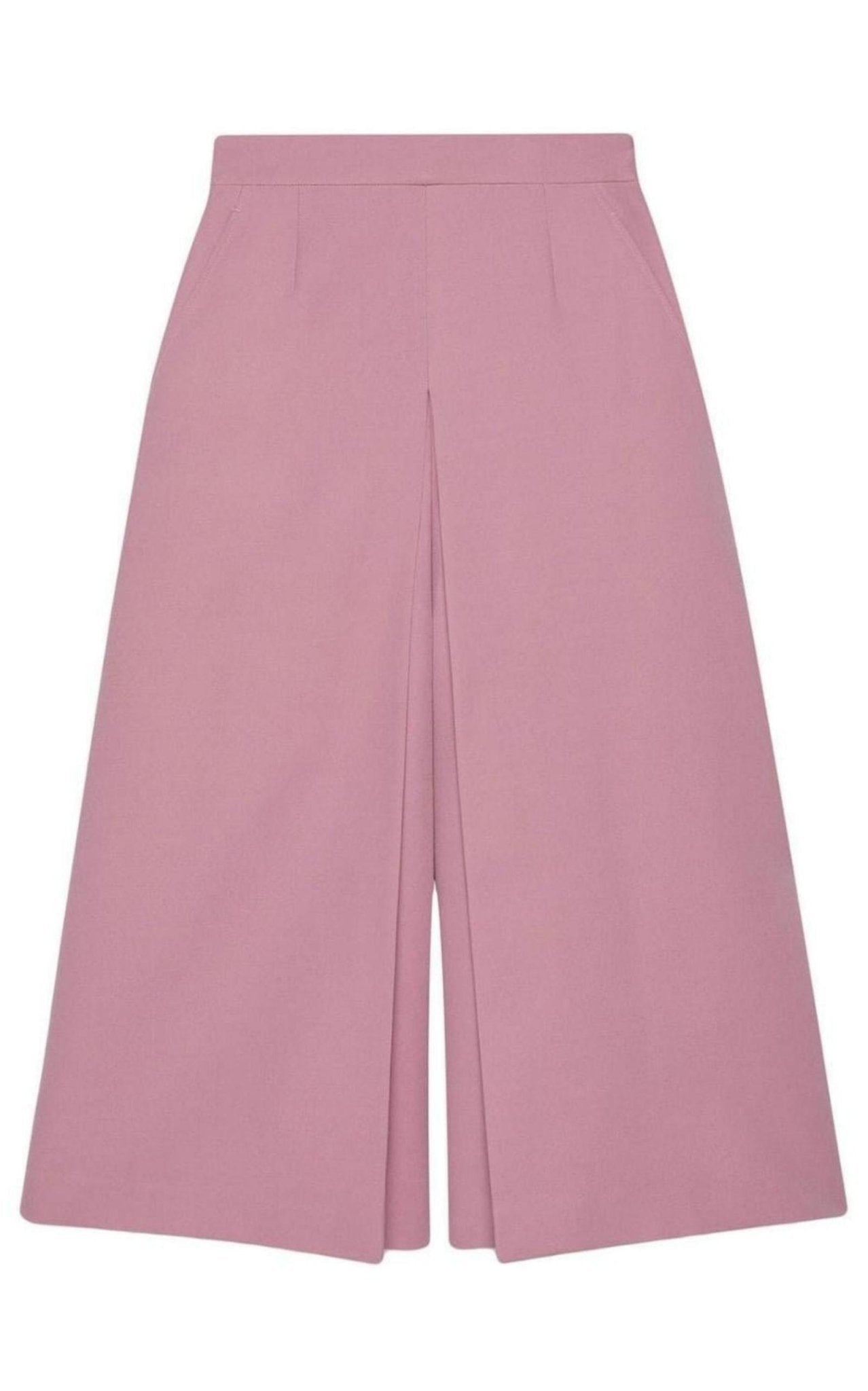 Gucci High-rise Wide Silk-blend Pants